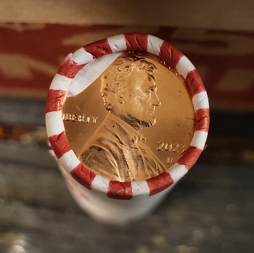 1 Uncirculated 2023-D Penny Roll